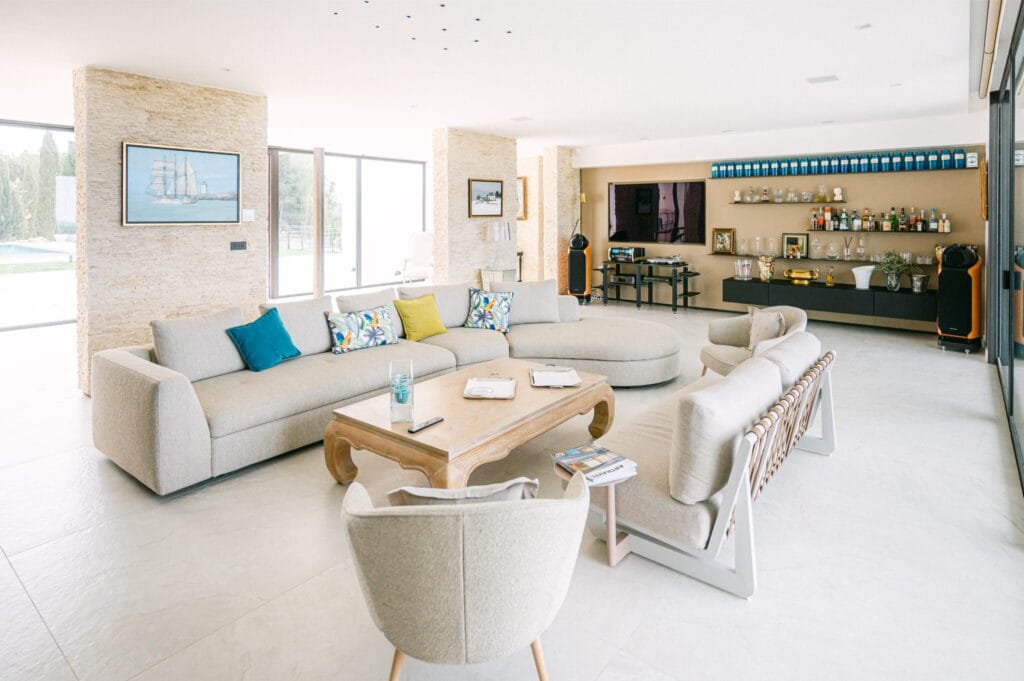 Salon- Villa de Luxe La Cadière d'Azur French Riviera