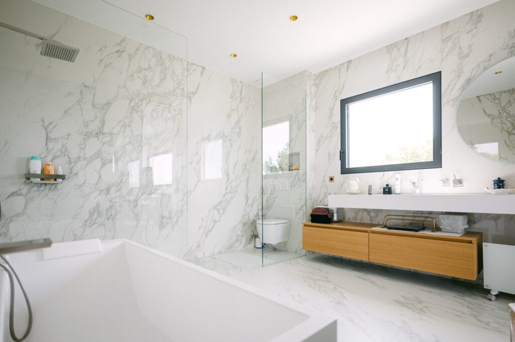 Sdb suite parentale 2- Villa de Luxe La Cadière d'Azur French Riviera